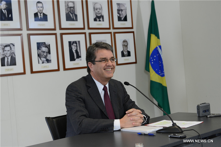 Brasileño Roberto Azevedo dirigirá OMC