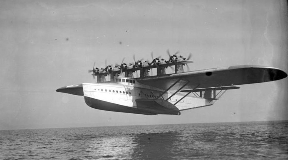 Barco con alasOtro gigante utilizado por Alemania fue el Dornier Do X, un inmenso barco volador con doce motores que podía transportar hasta 100 pasajeros. Su peso superaba las 56 toneladas. (Copyright: Bundesarchiv)