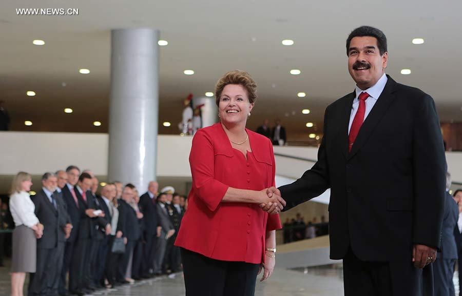 Presidentes de Brasil y Venezuela se reúnen en Brasilia