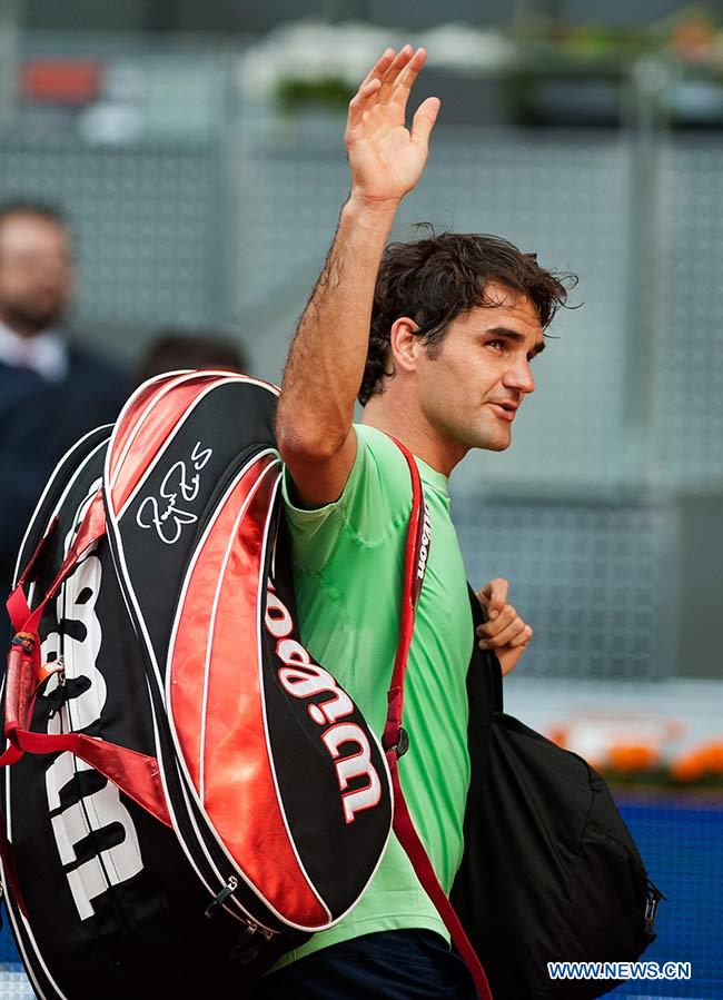 Tenis: Japonés Nishikori elimina a Roger Federer del Abierto de Madrid