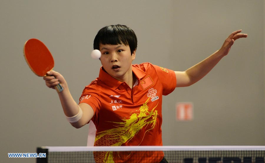 Joven china avanza a mundial de tenis de mesa con partido de 11 minutos