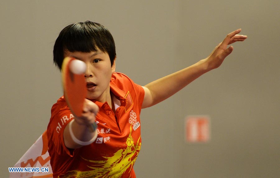 Joven china avanza a mundial de tenis de mesa con partido de 11 minutos