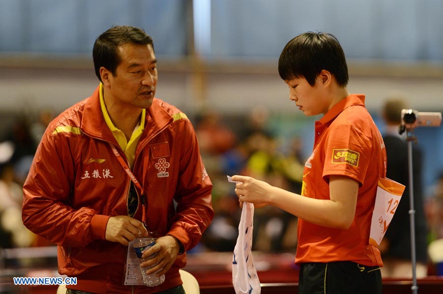 Joven china avanza a mundial de tenis de mesa con partido de 11 minutos