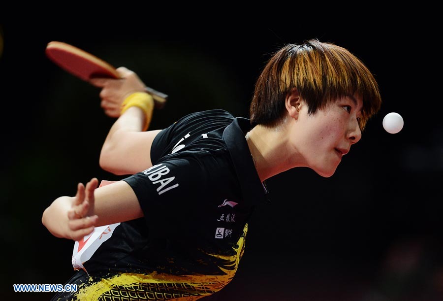 Tenis de Mesa: Campeona defensora china Ding avanza a cuartos de final en mundial 