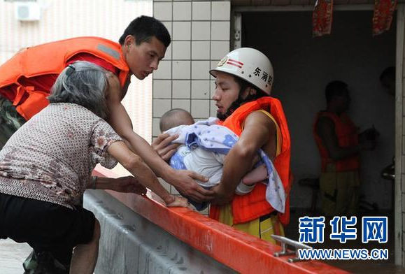 Tormentas en China dejan 55 muertos y 14 desaparecidos