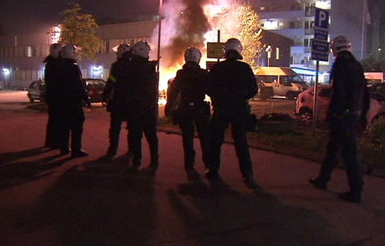 Disturbios se propagan por Estocolmo