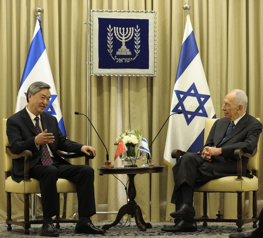 Presidente israelí alaba desarrollo de China