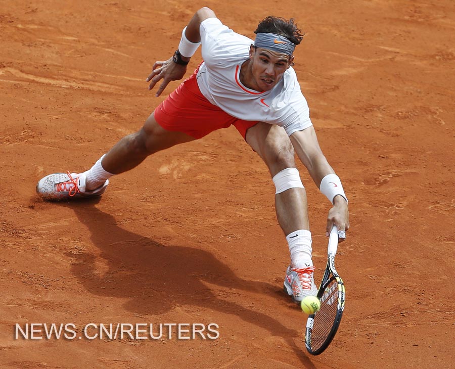 Tenis-Abierto de Francia: Nadal supera mal inicio de partido y vence a Brands