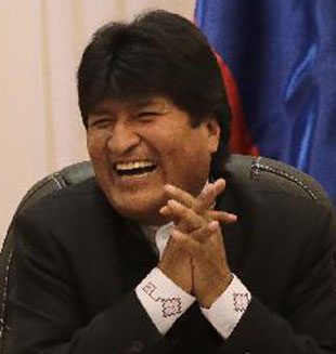 Bolivia mejorará lucha antidrogas sin apoyo de EEUU, afirma presidente Morales