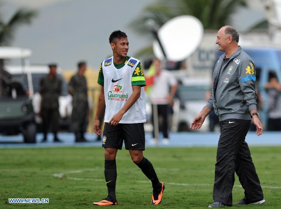 Fútbol: Brasil se prepara para partido amistoso ante Inglaterra