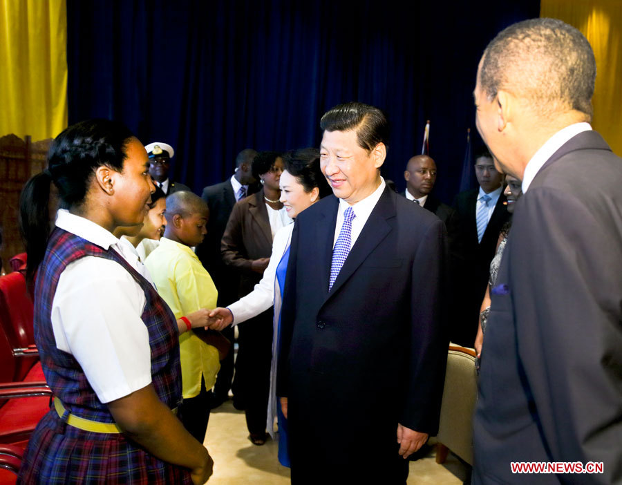 Xi subraya amistad y cooperación en reunión con presidente de Trinidad y Tobago 2