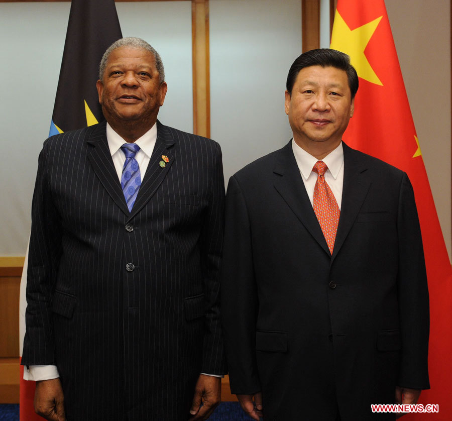 Xi Jinping aboga por más alto nivel de cooperación entre China y Antigua y Barbuda