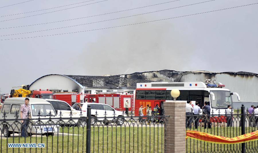 Asciende a 120 número de muertos por incendio en planta de procesamiento avícola en China