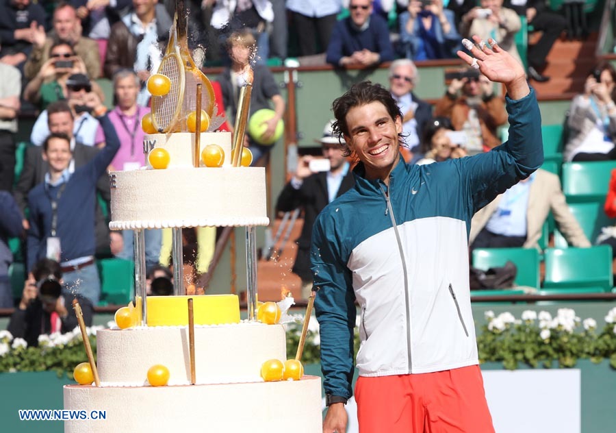 Tenis: Nadal celebra su 27 cumpleaños con triunfo en Roland Garros