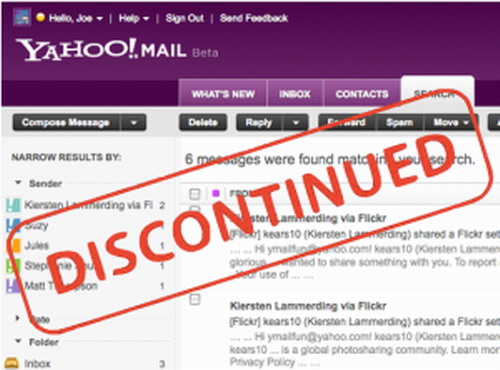 Yahoo obliga a usuarios a nuevo servicio