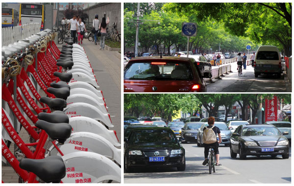 El programa de bicicletas de alquiler en Pekín necesita más usuarios