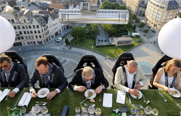 ‘Cena en el cielo’ en Bruselas 3