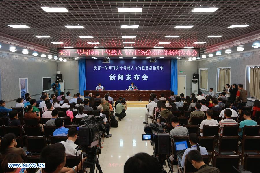 China lanzará nave espacial tripulada Shenzhou-10 el 11 de junio