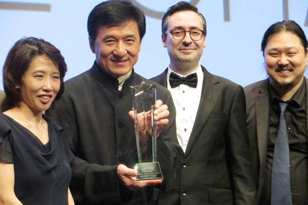 Premio a la trayectoria de Jackie Chan