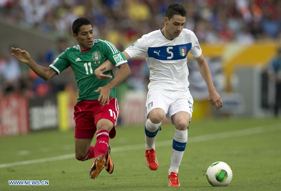 Fútbol: Italia vence 2-1 a México en Copa Confederaciones 2013