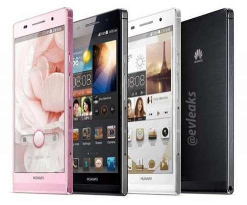 Huawei presenta el  “smartphone” más delgado del mundo, el Ascend P6