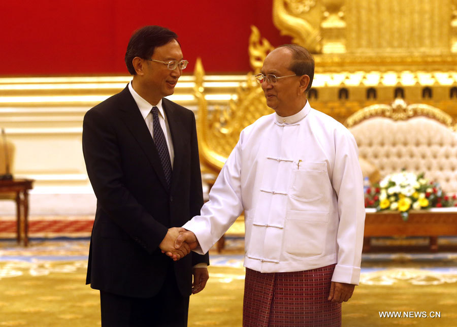 Presidente birmano se reúne con consejero chino de Estado