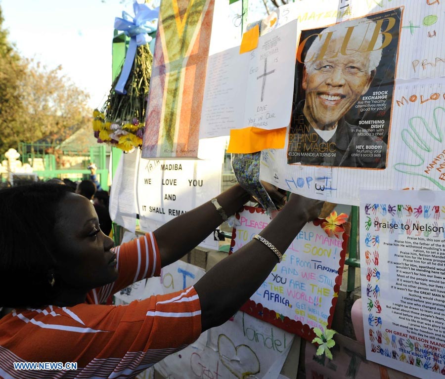 Mandela sigue en estado crítico: Zuma