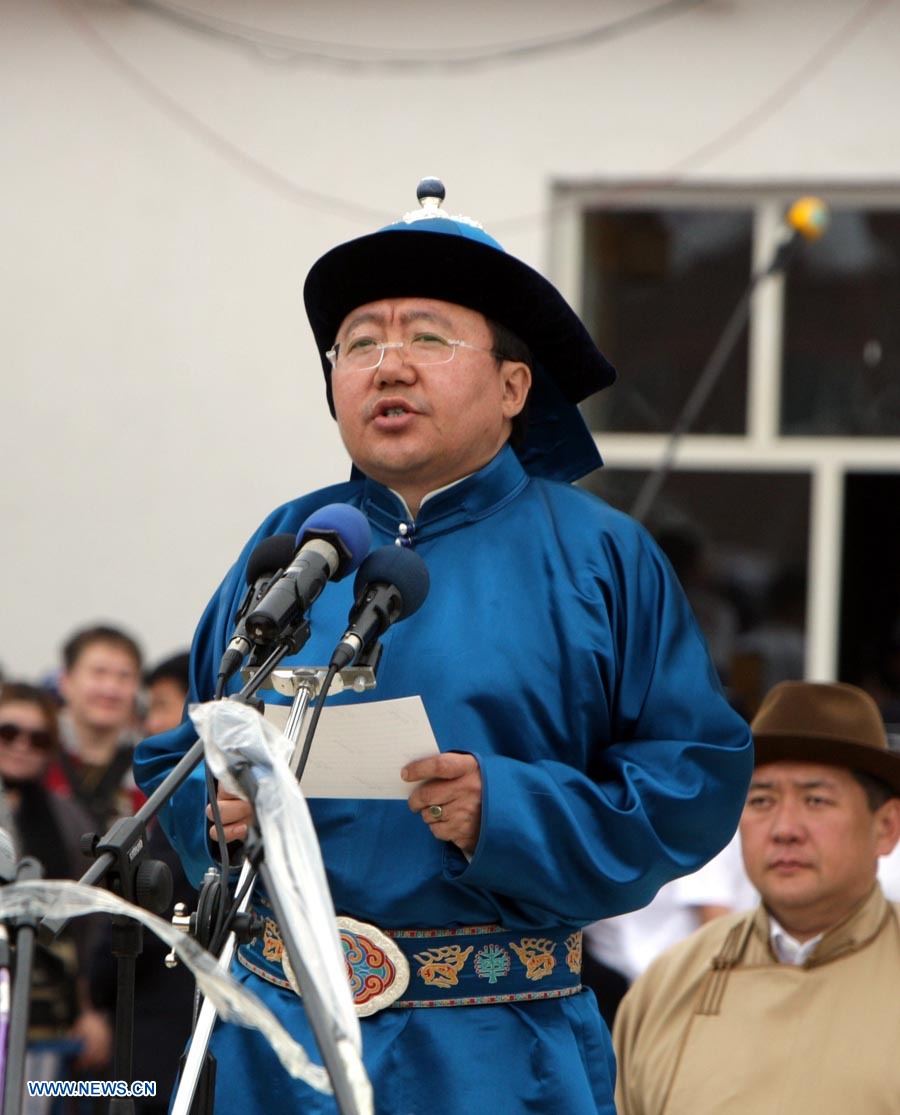Presidente de Mongolia gana nuevo periodo en el cargo