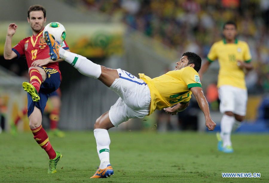 Brasil gana Copa Confederaciones 2013 al derrotar 3-0 a España