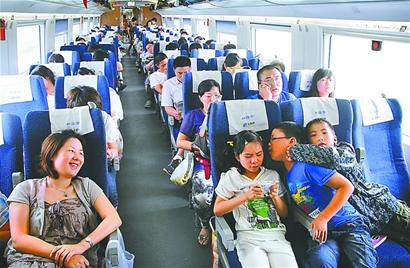 Crece número de pasajeros de tren de alta velocidad entre Beijing y Shanghai 