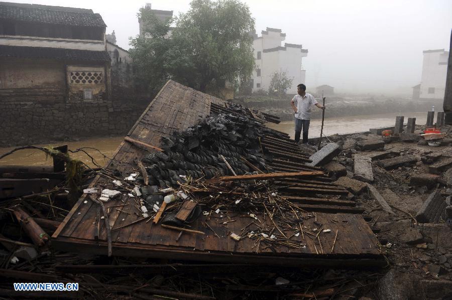 Inundaciones dejan 157 muertos en China hasta 1 de julio