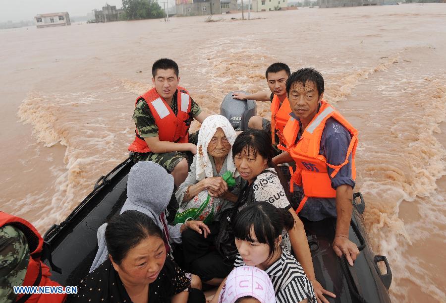 Inundaciones dejan 157 muertos en China hasta 1 de julio