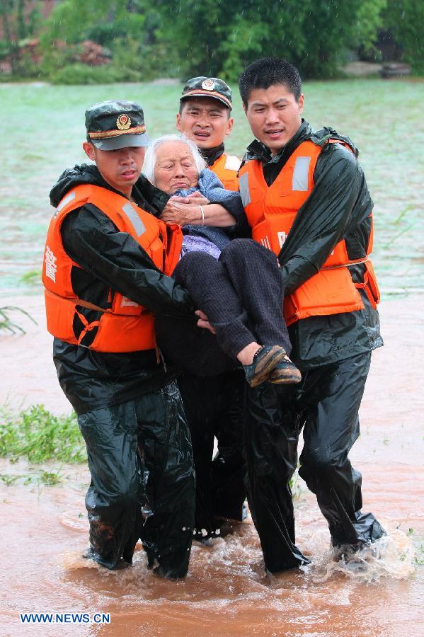 Inundaciones dejan 157 muertos en China hasta 1 de julio