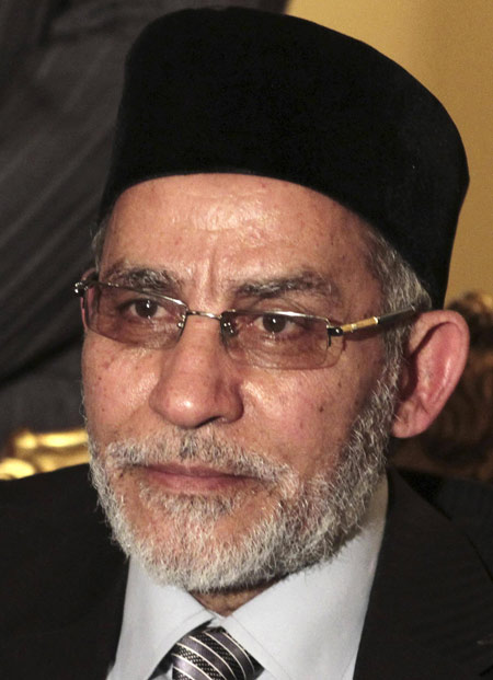 Fuerzas de seguridad de Egipto arrestaron al líder de los Hermanos Musulmanes