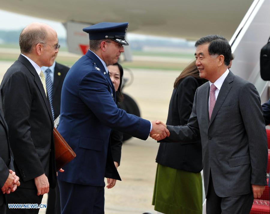 Delegación china llega a Washington para V diálogo de alto nivel