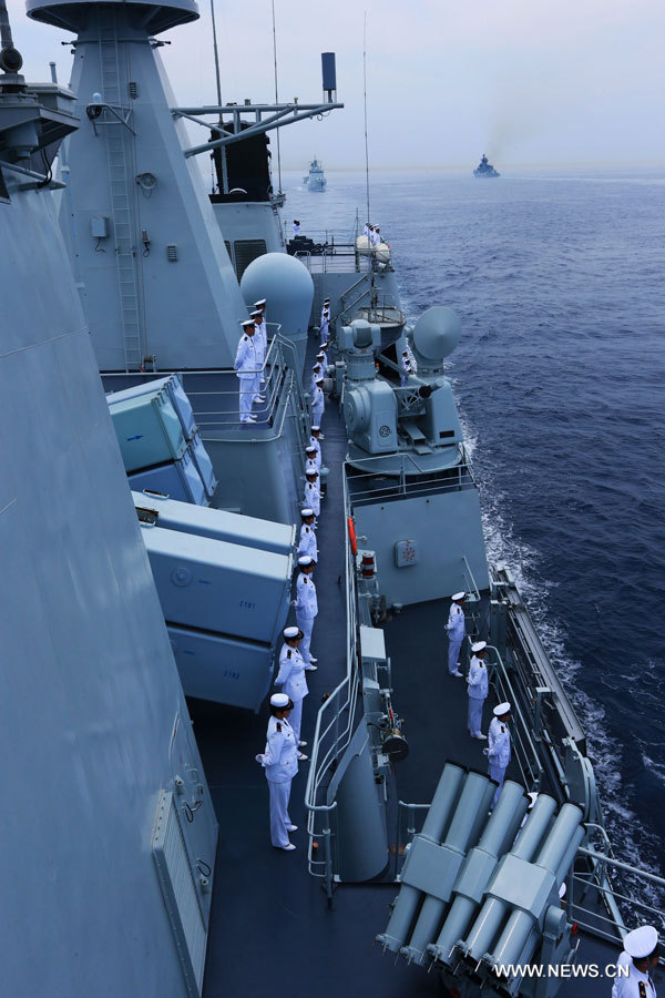 China y Rusia concluyen ejercicios navales conjuntos