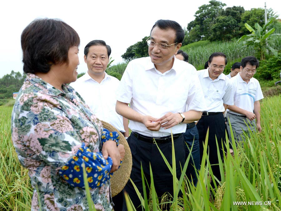 Premier chino visita Guangxi, promete apoyo político