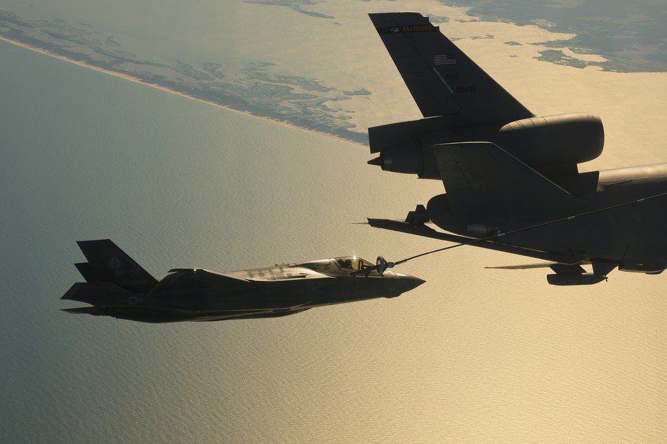 El avanzado caza F-35 de EE.UU.