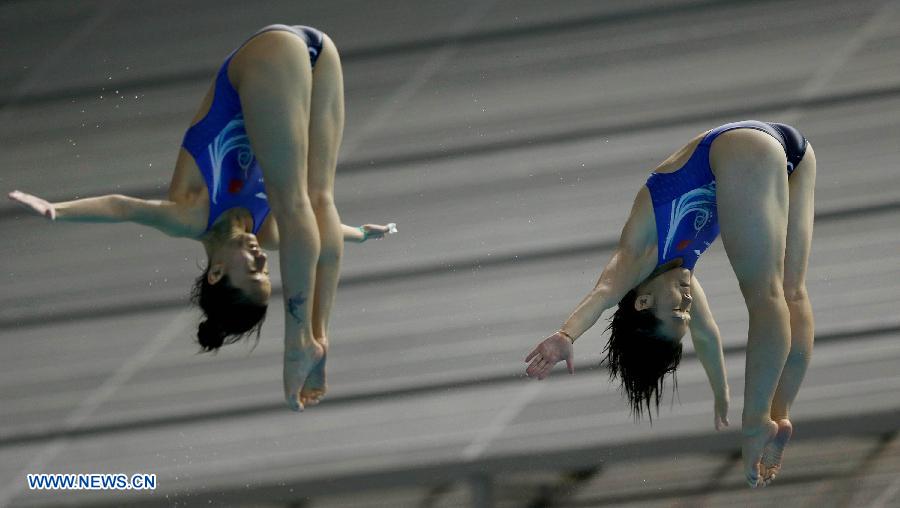 China gana otras dos medallas de oro en clavados en universiada