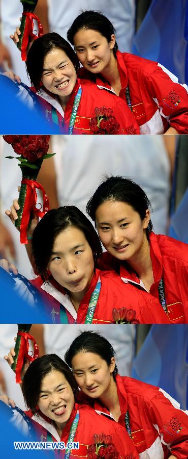 China gana otras dos medallas de oro en clavados en universiada