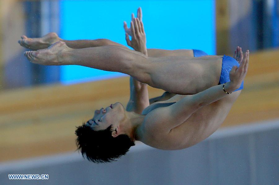 China gana otras dos medallas de oro en clavados en universiada