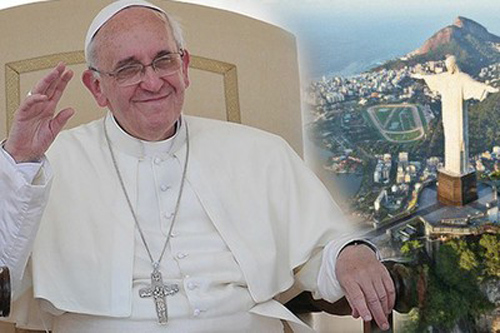 Brasil garantiza seguridad del Papa Francisco durante su visita