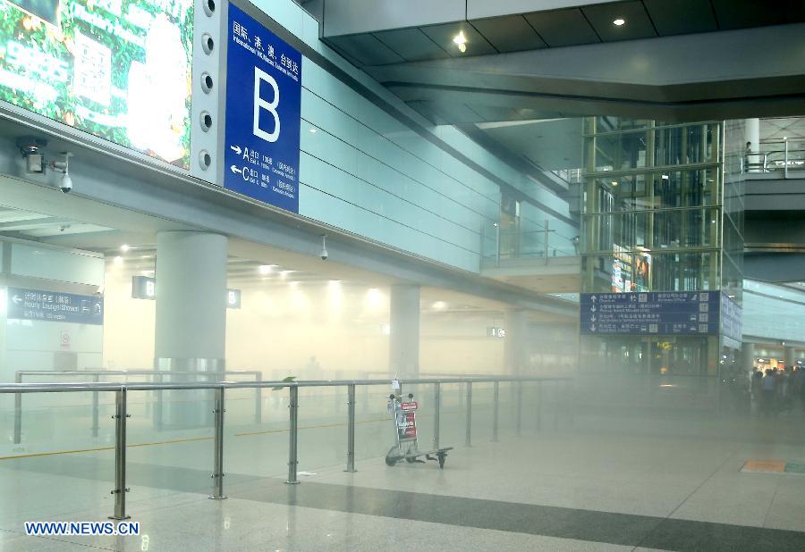 Explosión sacude Aeropuerto Internacional de Beijing