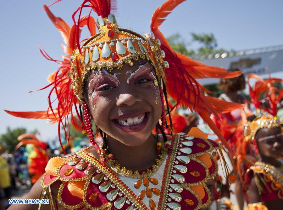 Canadá: Desfile juvenil del 46º Carnaval del Caribe en Toronto