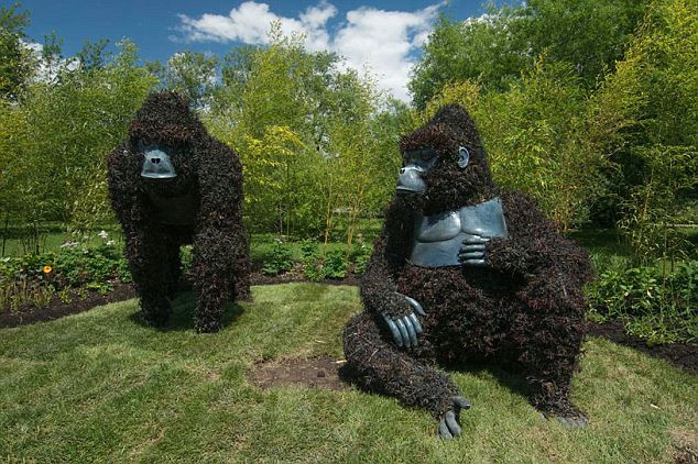 Esculturas vegetales increíbles en Jardín Botánico de Montreal