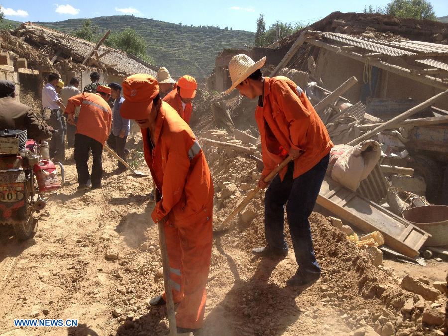 Envían expertos médicos a zona de sismo en noroeste de China