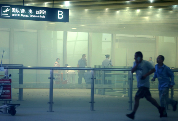 Guangdong investigará alegatos en caso de bomba en aeropuerto