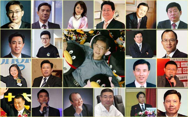 Las familias más ricas de China en 2013