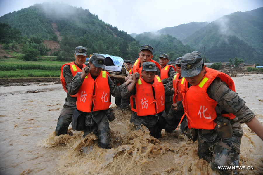 Inundaciones en norte de China dejan más de 10.000 damnificados