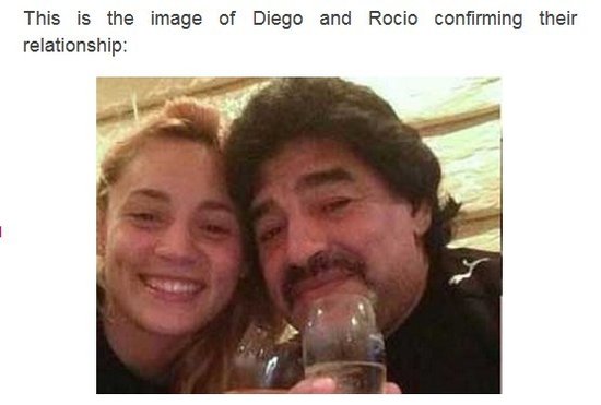 Diego Maradona y Rocío Oliva podrían haber roto su relación
